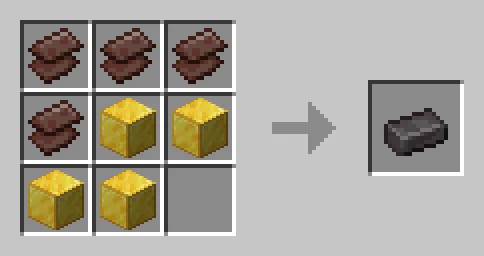 image of New netherite ingot crafting recipe